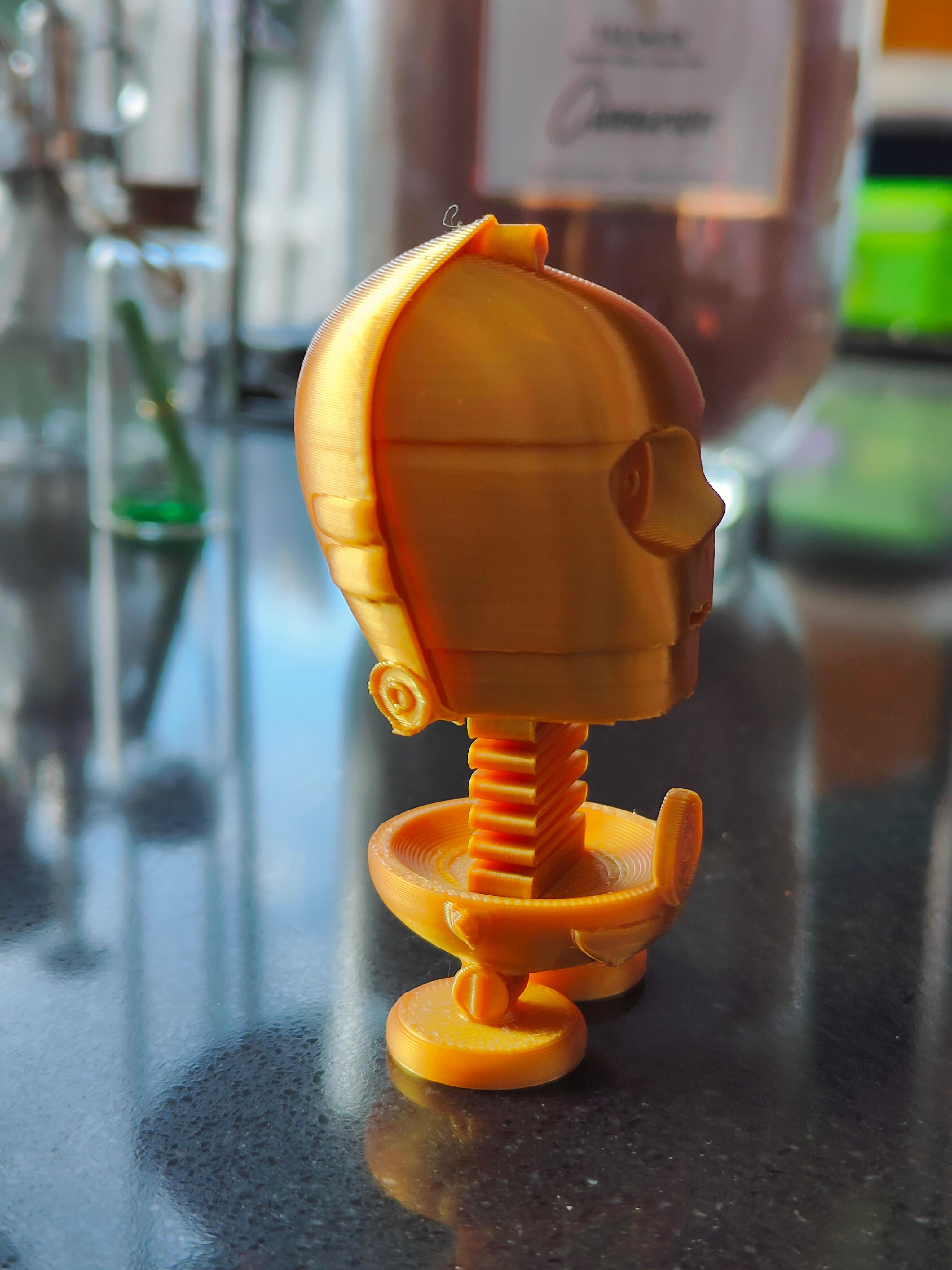 Star Wars C3PO Springie 3d model