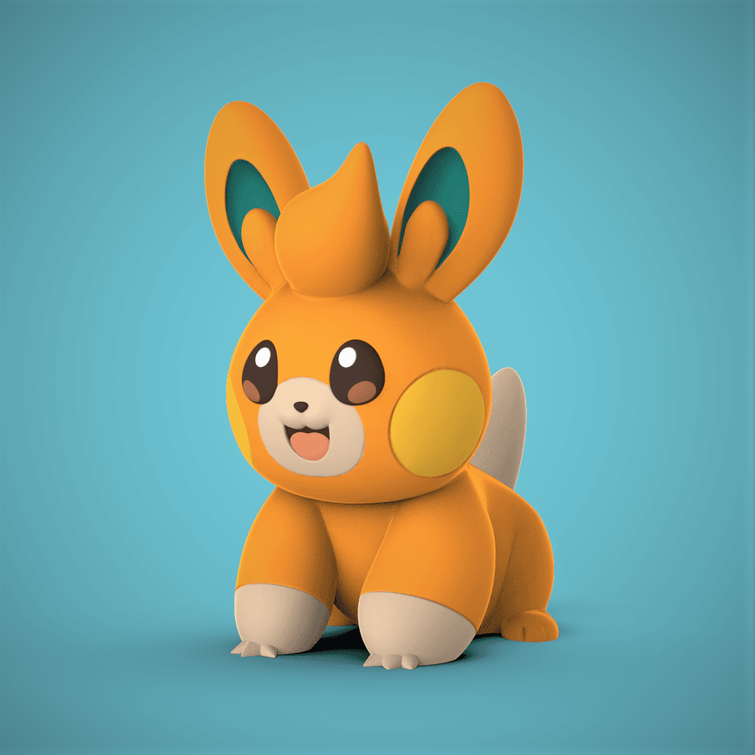 Pawmi (Pokémon)  3d model