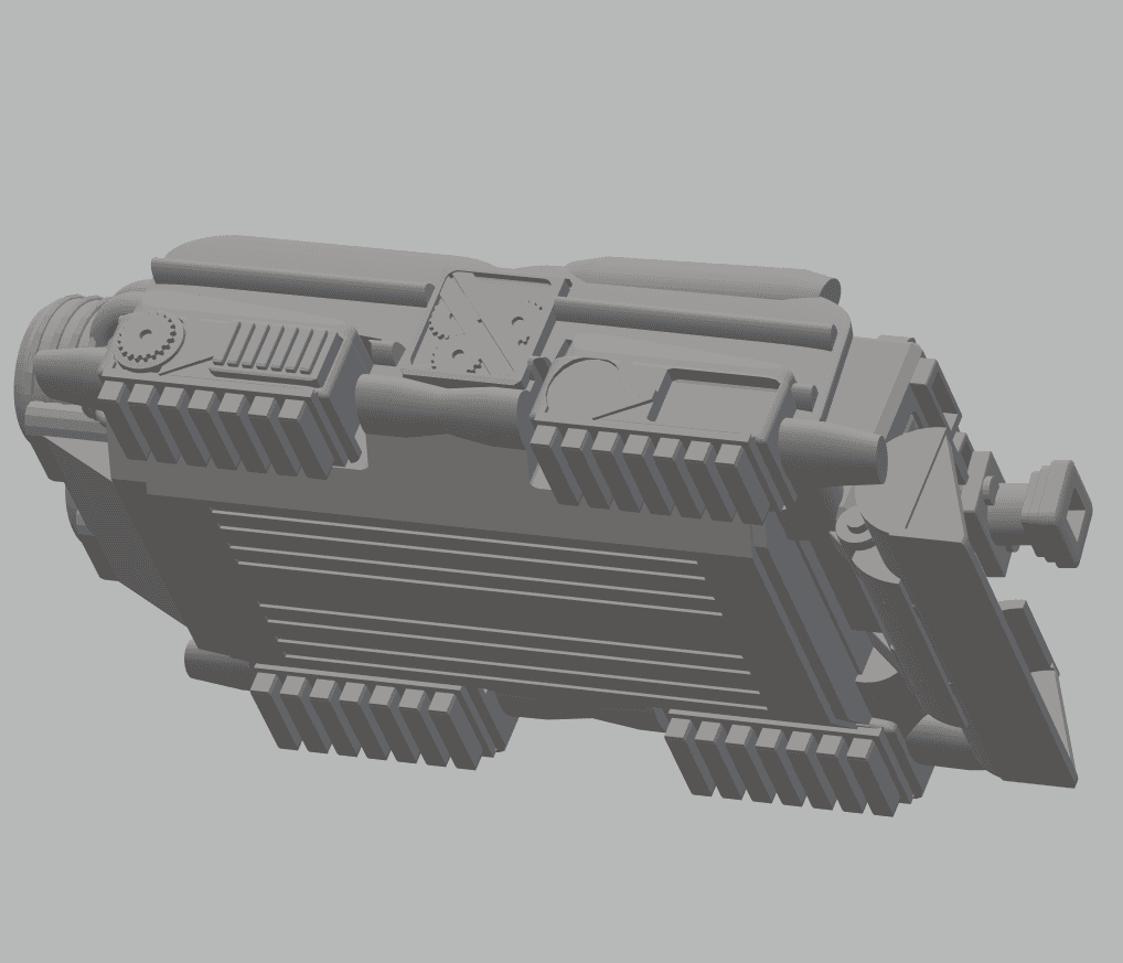 Voidfang Voidsteaker Destroyer Hover Tank 3d model