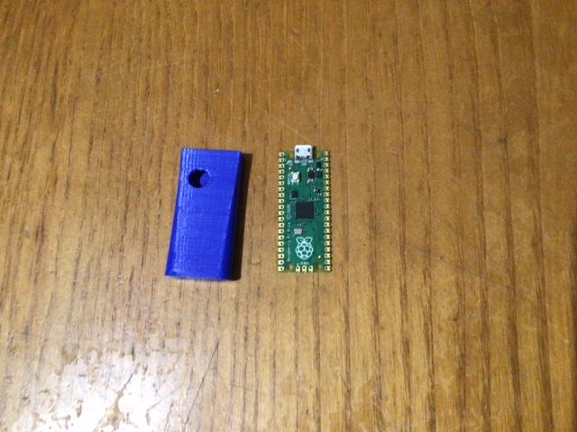 Raspberry Pi Pico Case used as "Rubber Ducky Bad USB" 3d model