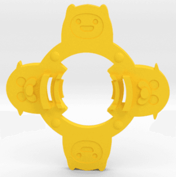 BEYBLADE FINN & JAKE | COMPLETE | ADVENTURE TIME SERIES 3d model