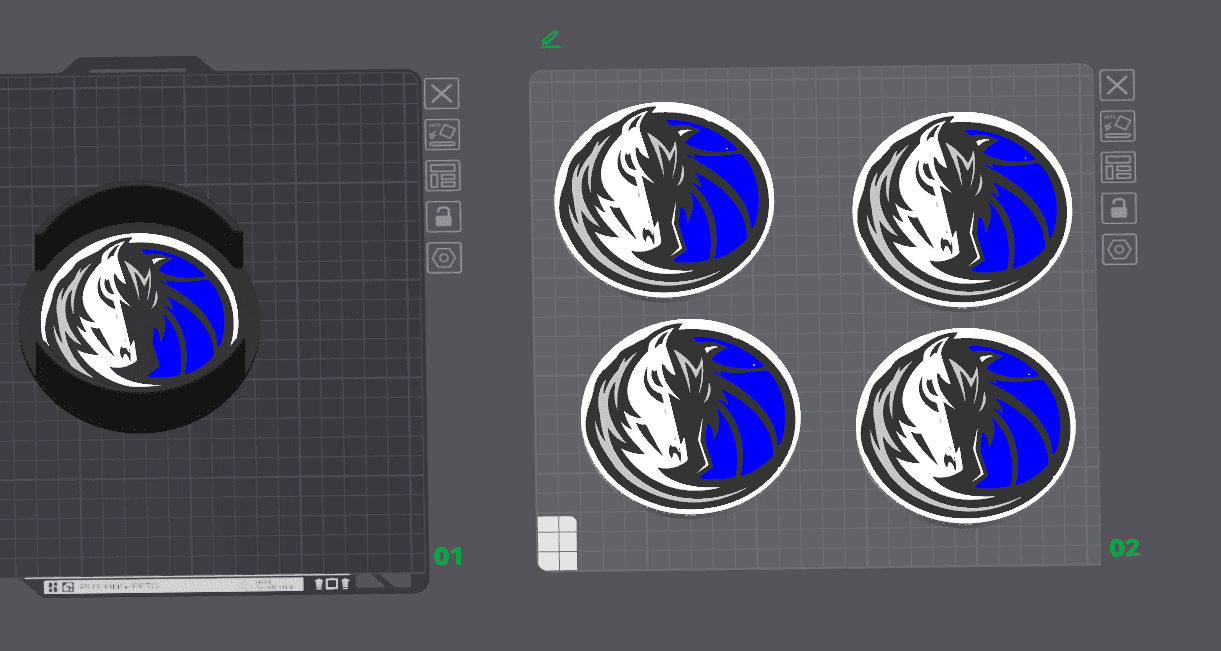 DMavs coaster v1.step 3d model