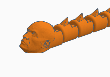 Dwayne Snake 3d model