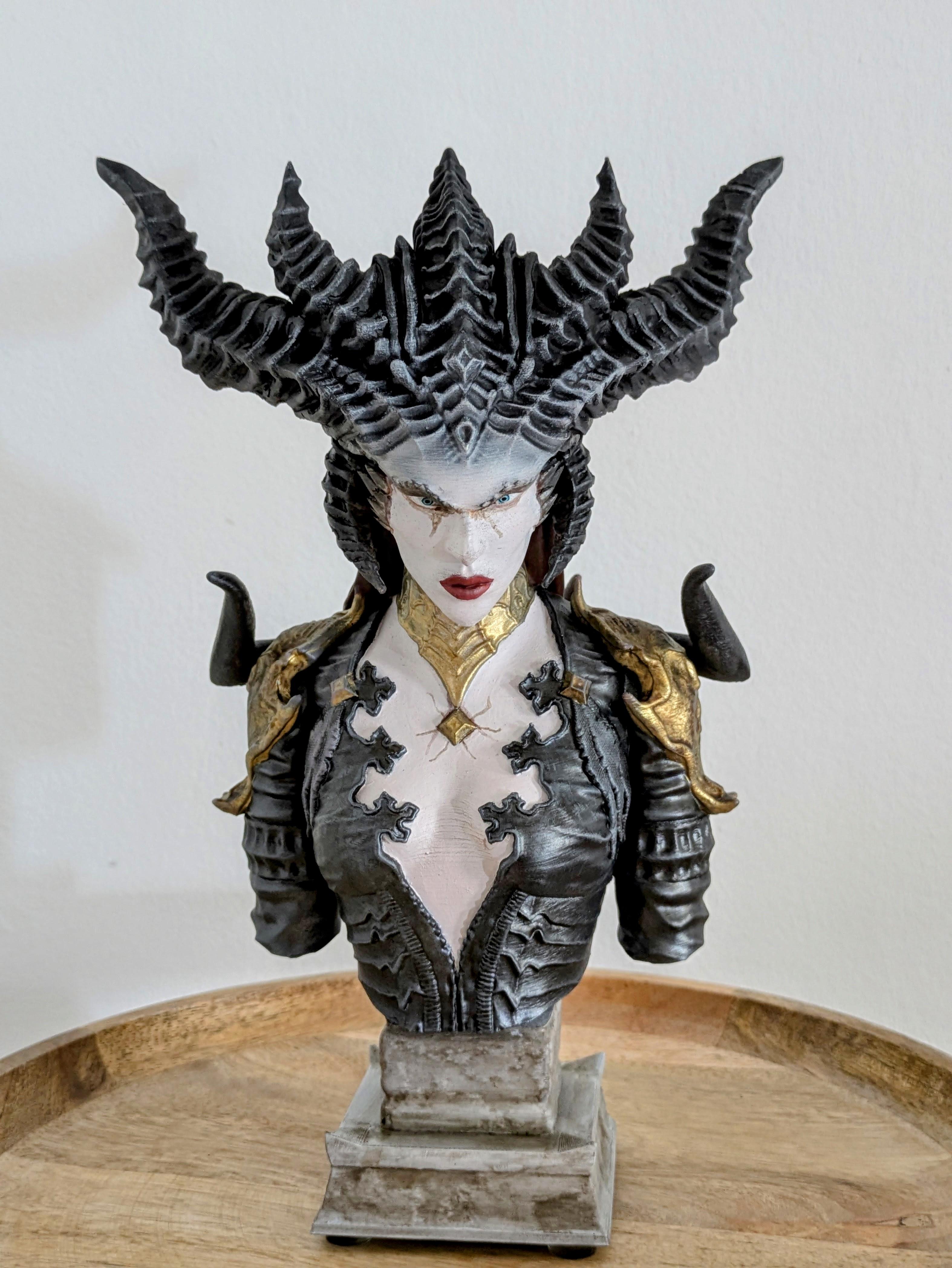 Lilith Bust (Pre Supported) - Again wonderful model, thx - 3d model