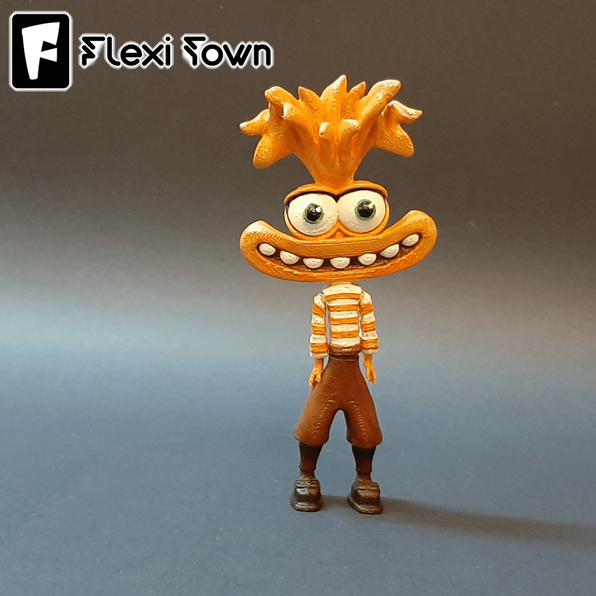 Flexi Print-in-Place Anxiety 3d model