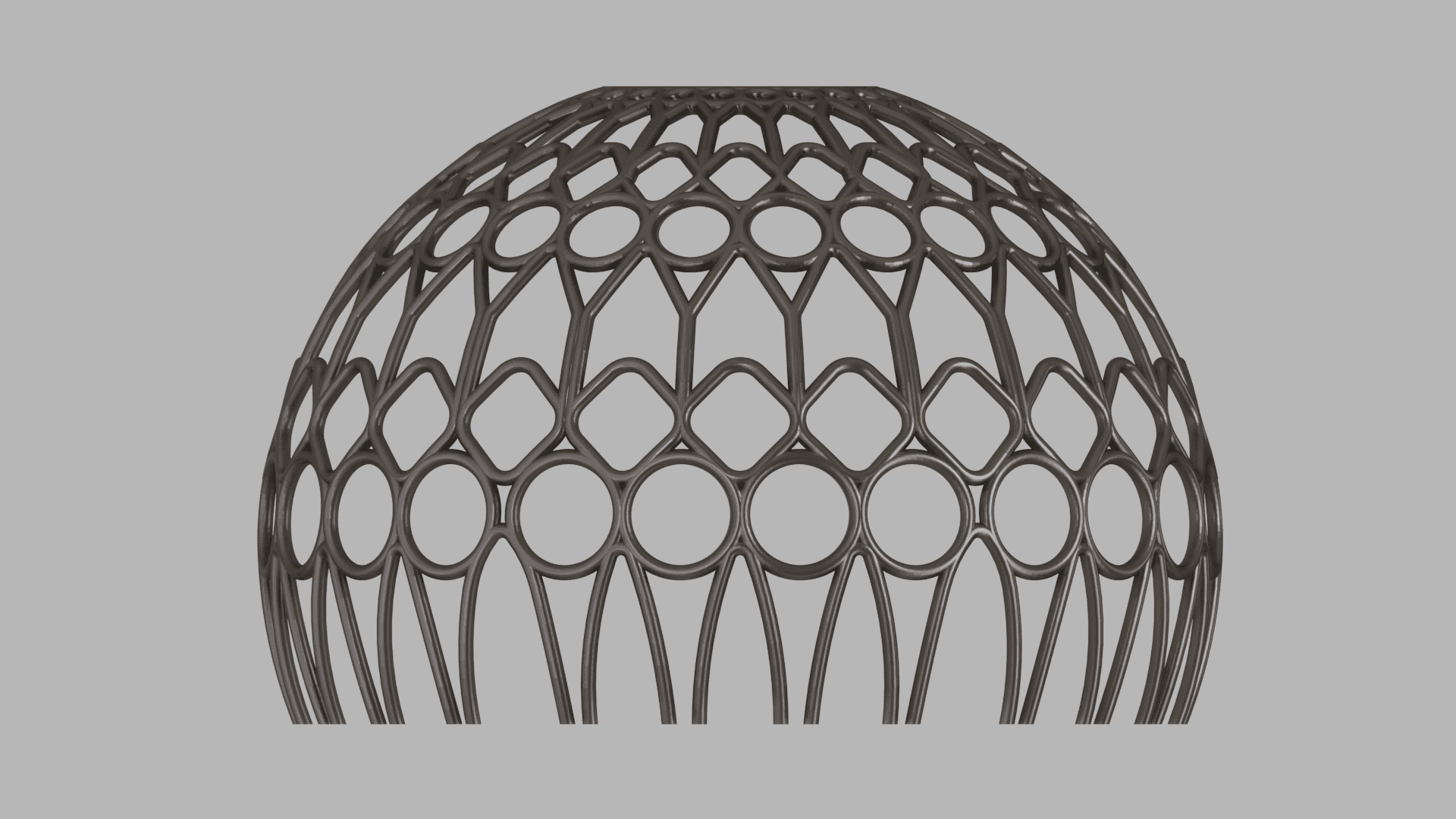 SIMPLIFIED AL WASL DOME 3d model