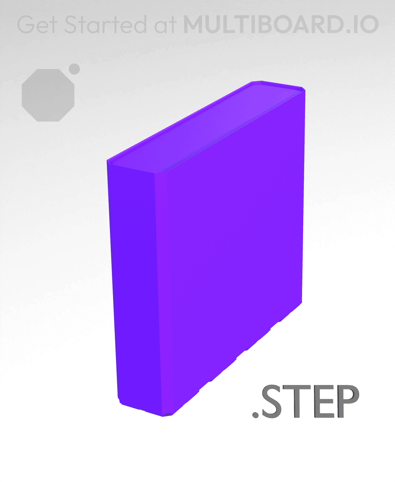 1x4x3·5 - Multibin Insert - STEP Remixing File 3d model