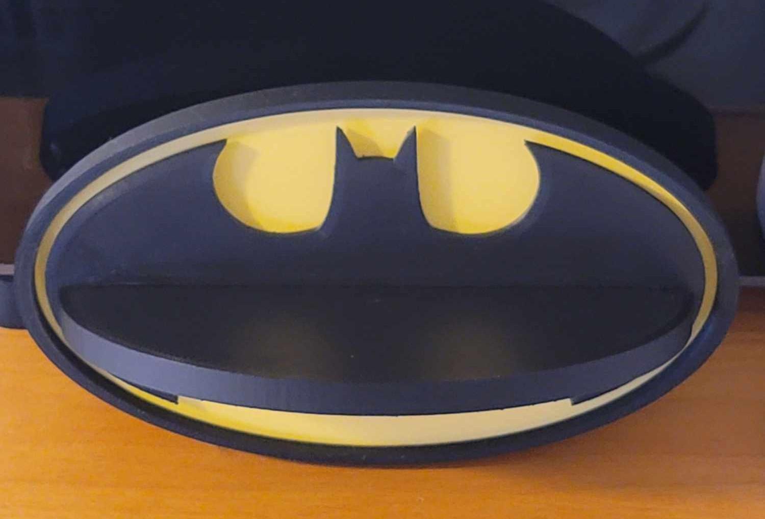 Bat Logo Shelf 3d model