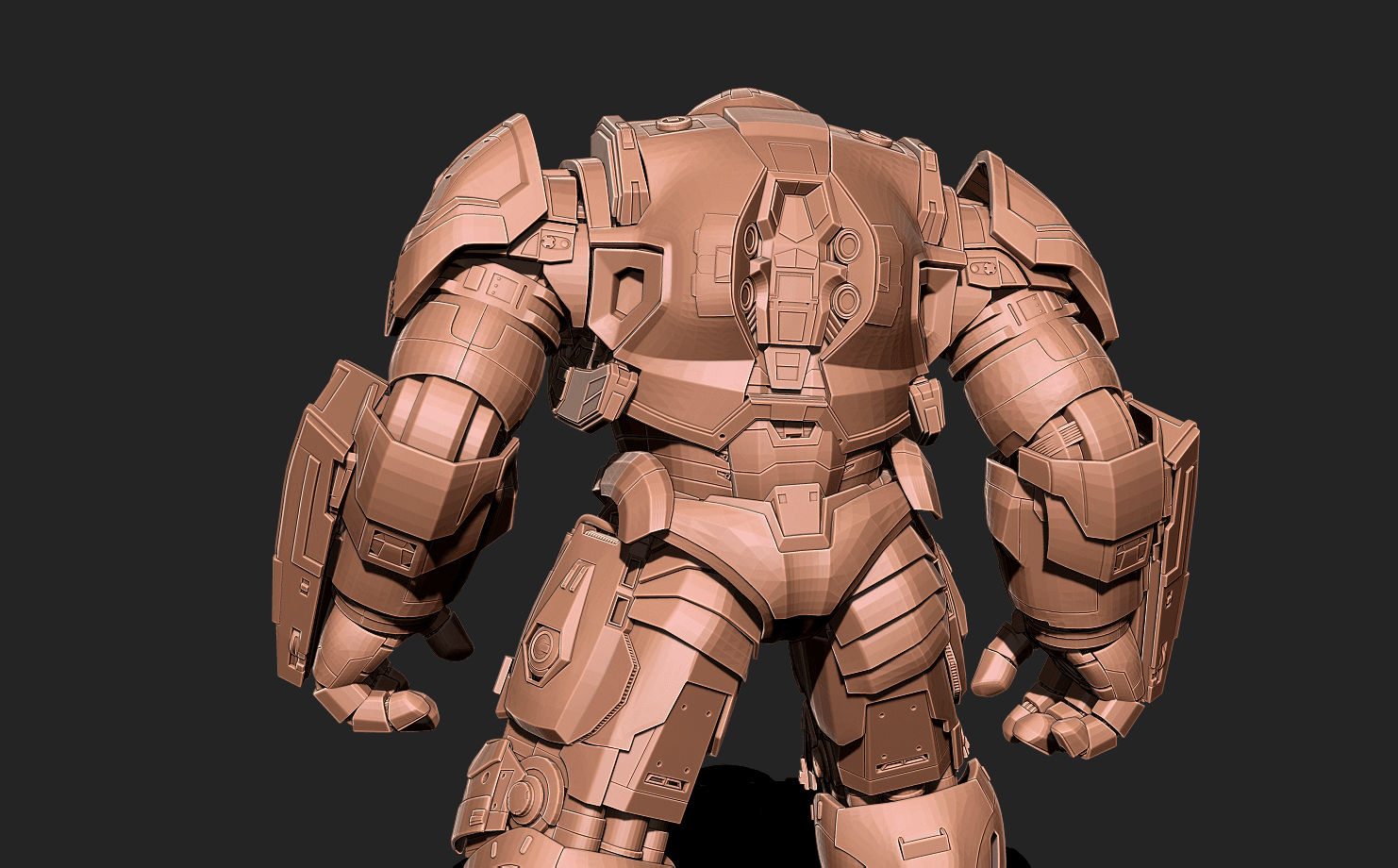 Iron Man - Hulkbuster Armor 3D print model 3d model