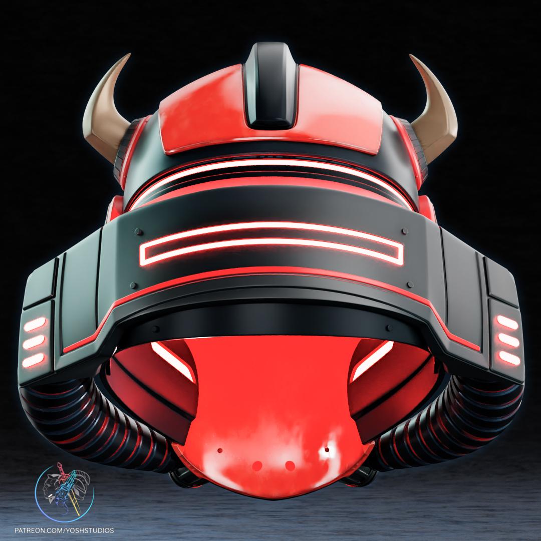 Darth Maul Marine Helmet 3D Printer File STL 3d model