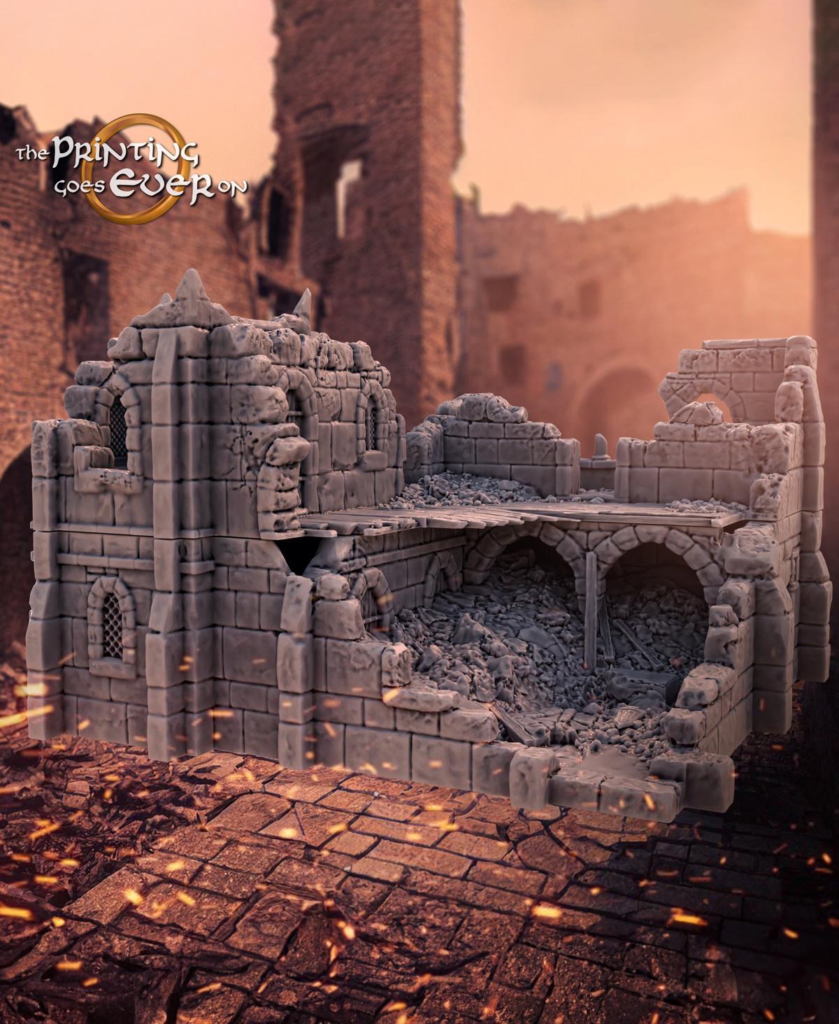 Osthold Ruins - Building C 3d model