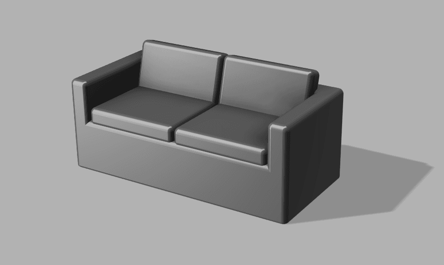 Mini Sofa 3d model