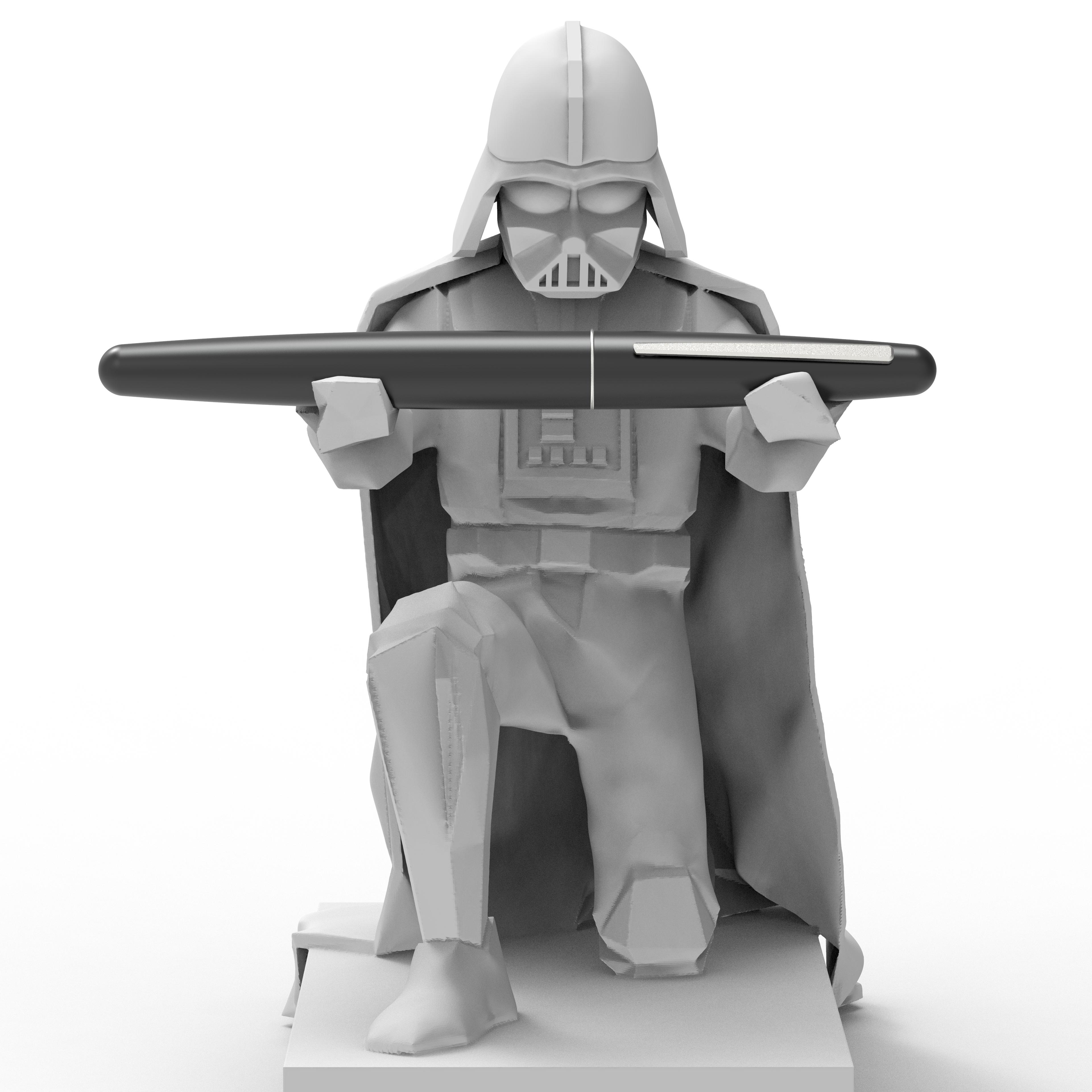 darth vader pen holder.STL 3d model