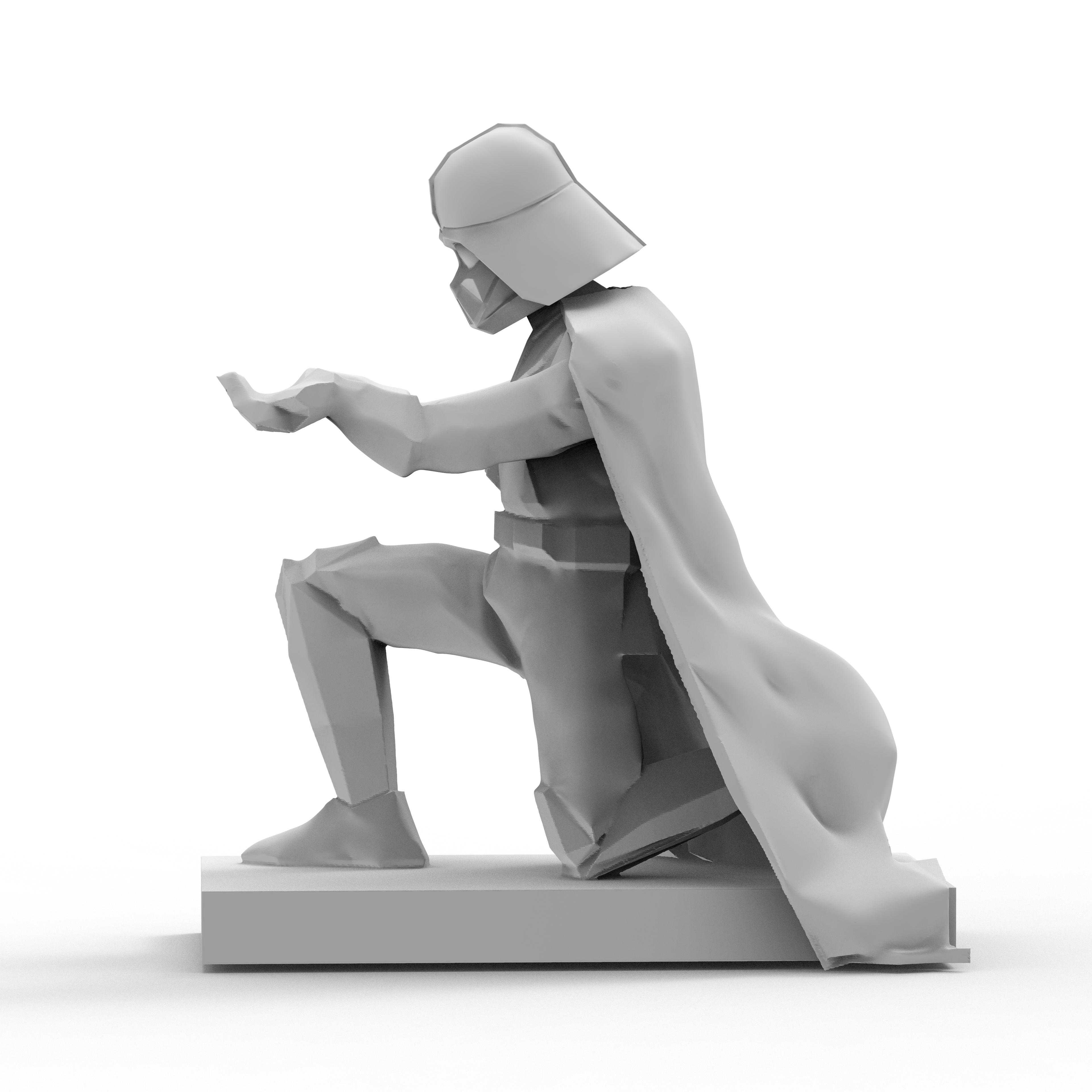 darth vader pen holder.STL 3d model