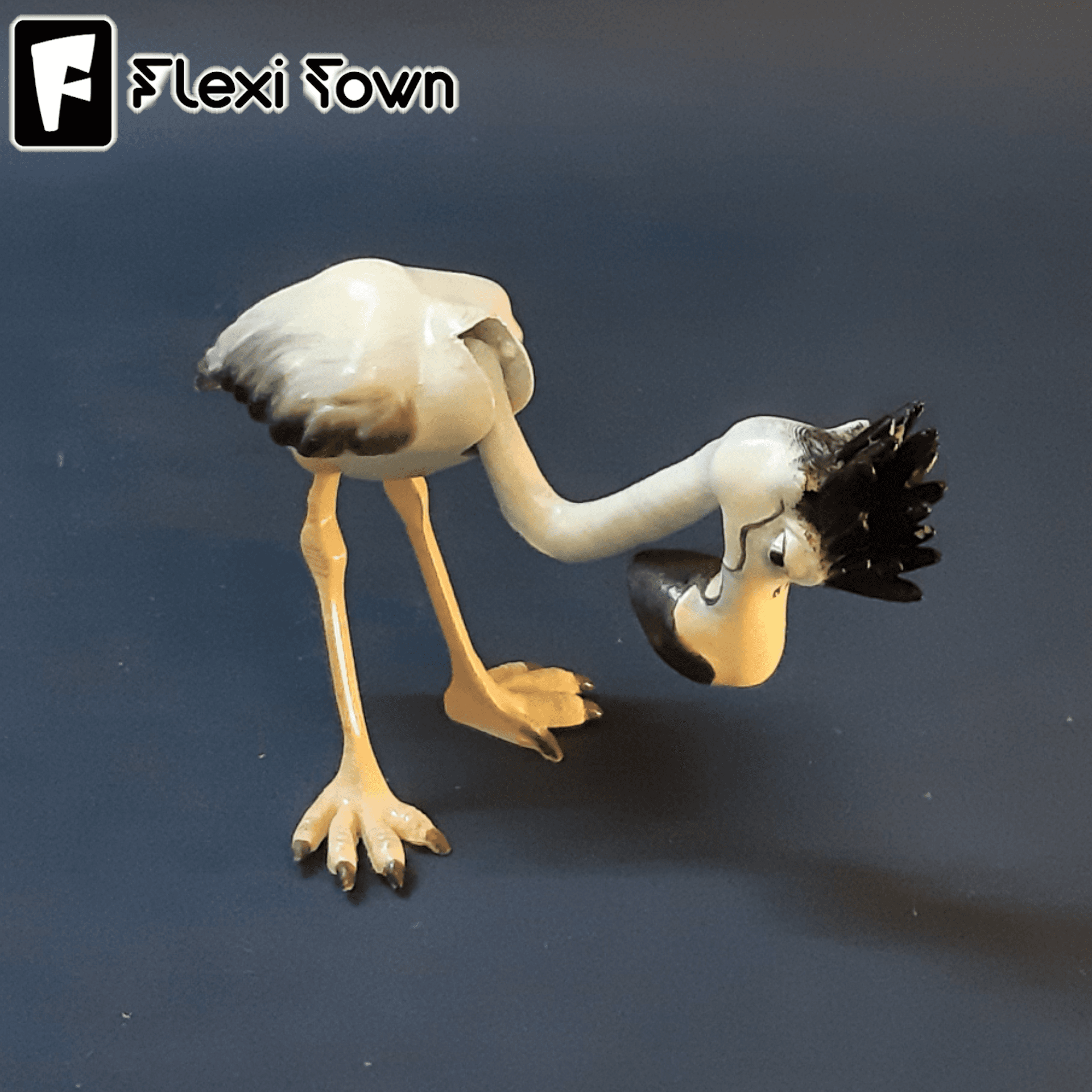 Flexi Print-in-Place Flamingo 3d model