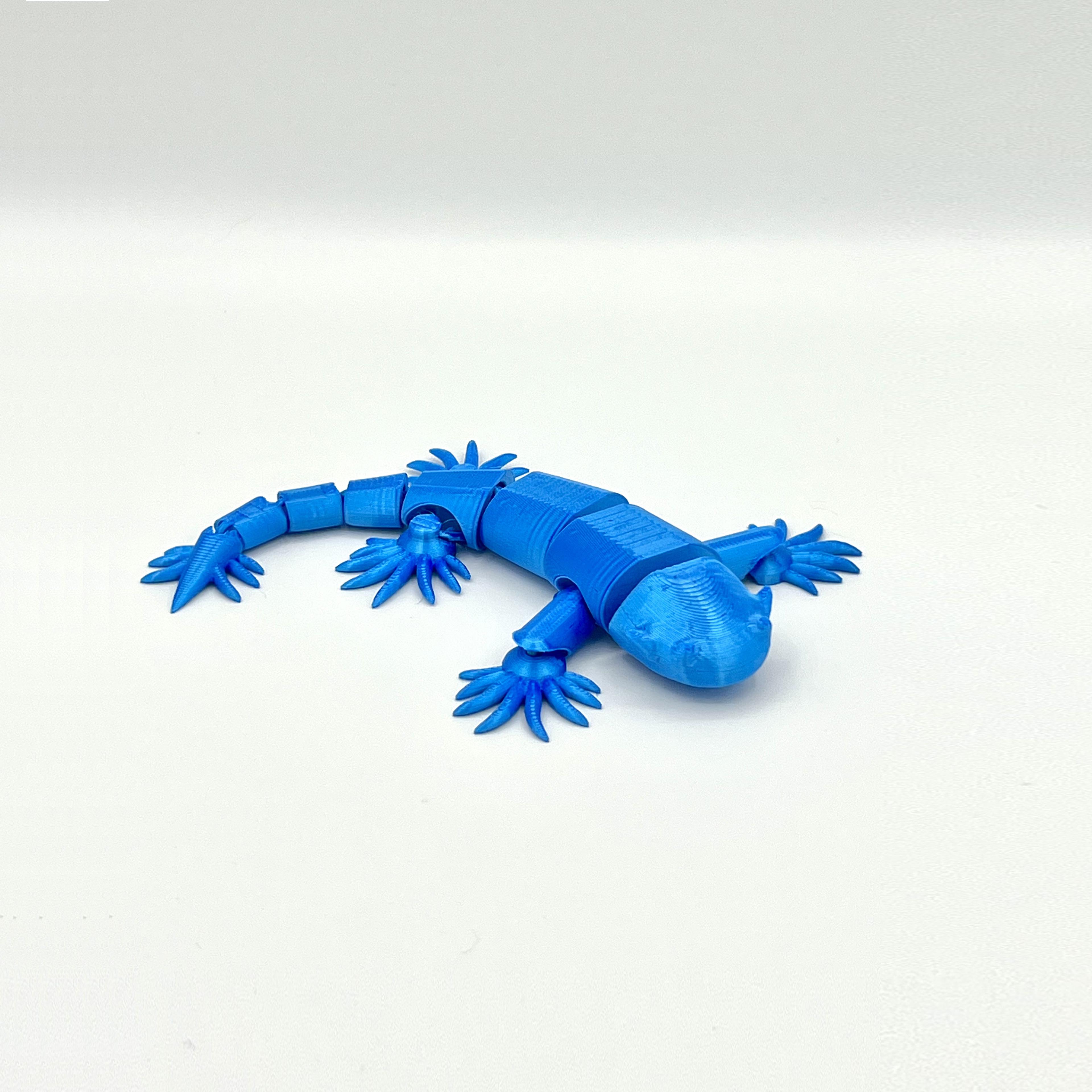 Blue Sea dragon articulated 3d model