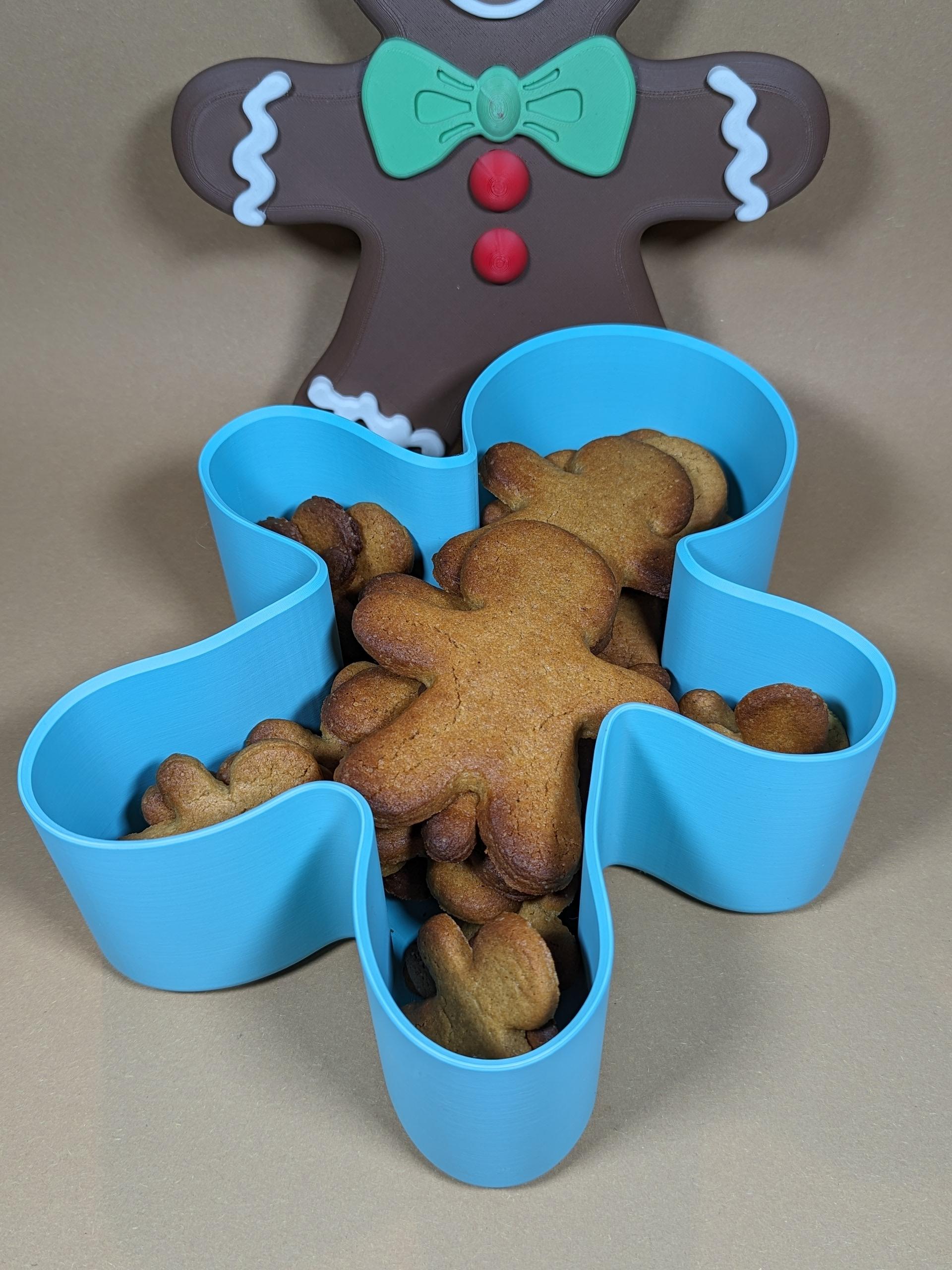 Gingerbread Cookie Box & Cutter 3d model