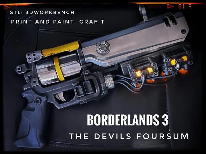 BORDERLANDS 3 Devils Foursom 3d model