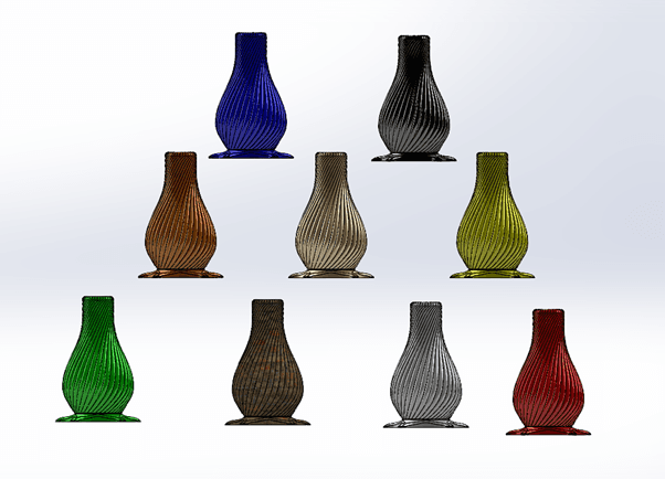 Flower vase.STL 3d model