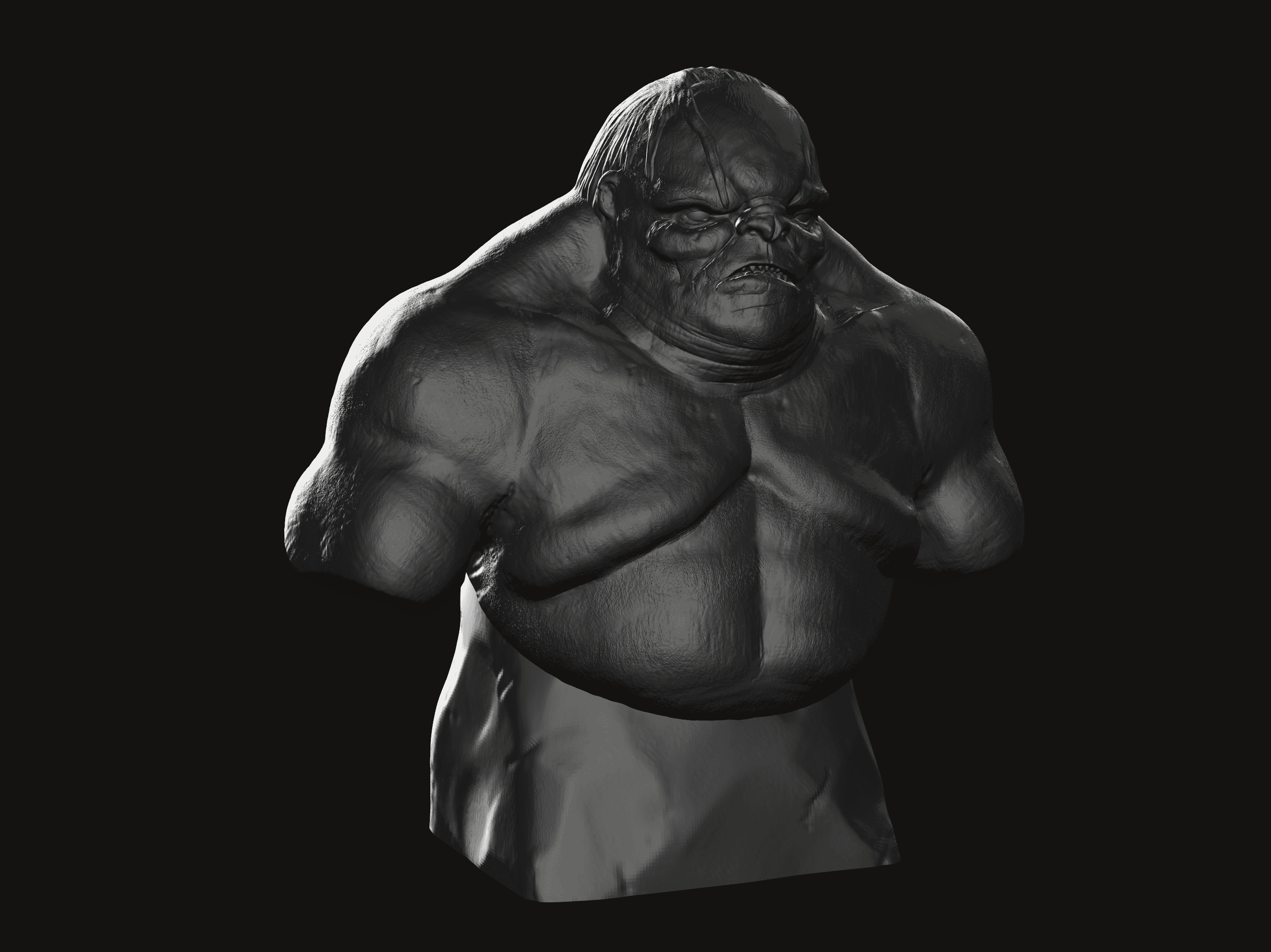 Damrod Hill-Troll - The Rings of Power 3d model