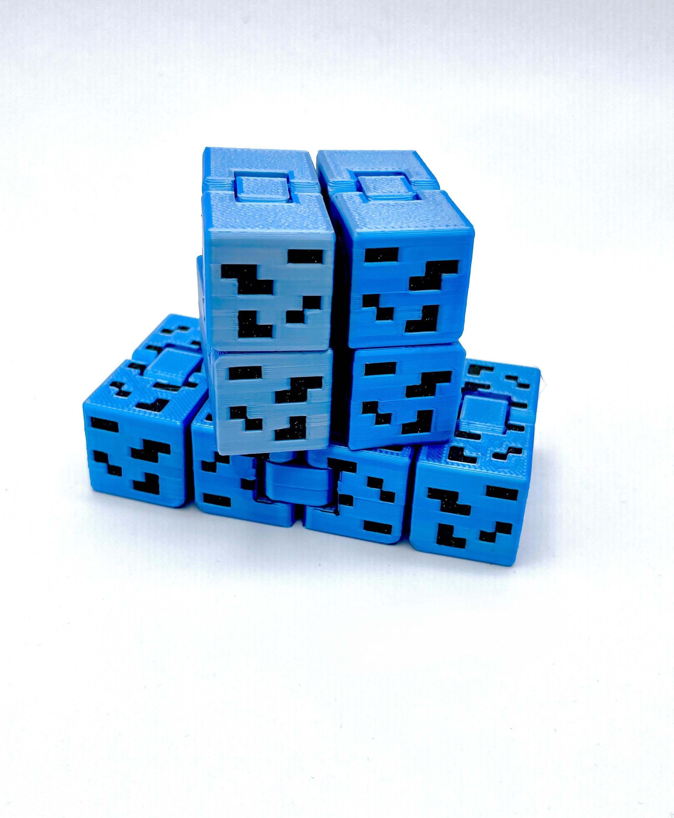 Fidget Cubes MC Edition - These are AMAZING for any fidget and Minecraft lover! - 3d model