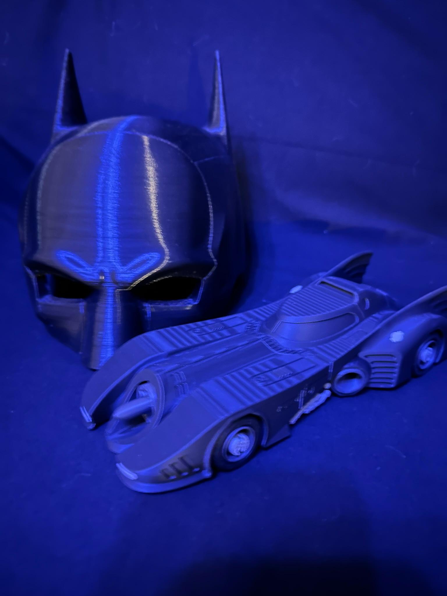 1989 Batmobile Kit (No Support, No AMS, No Glue) - Awesome model. - 3d model