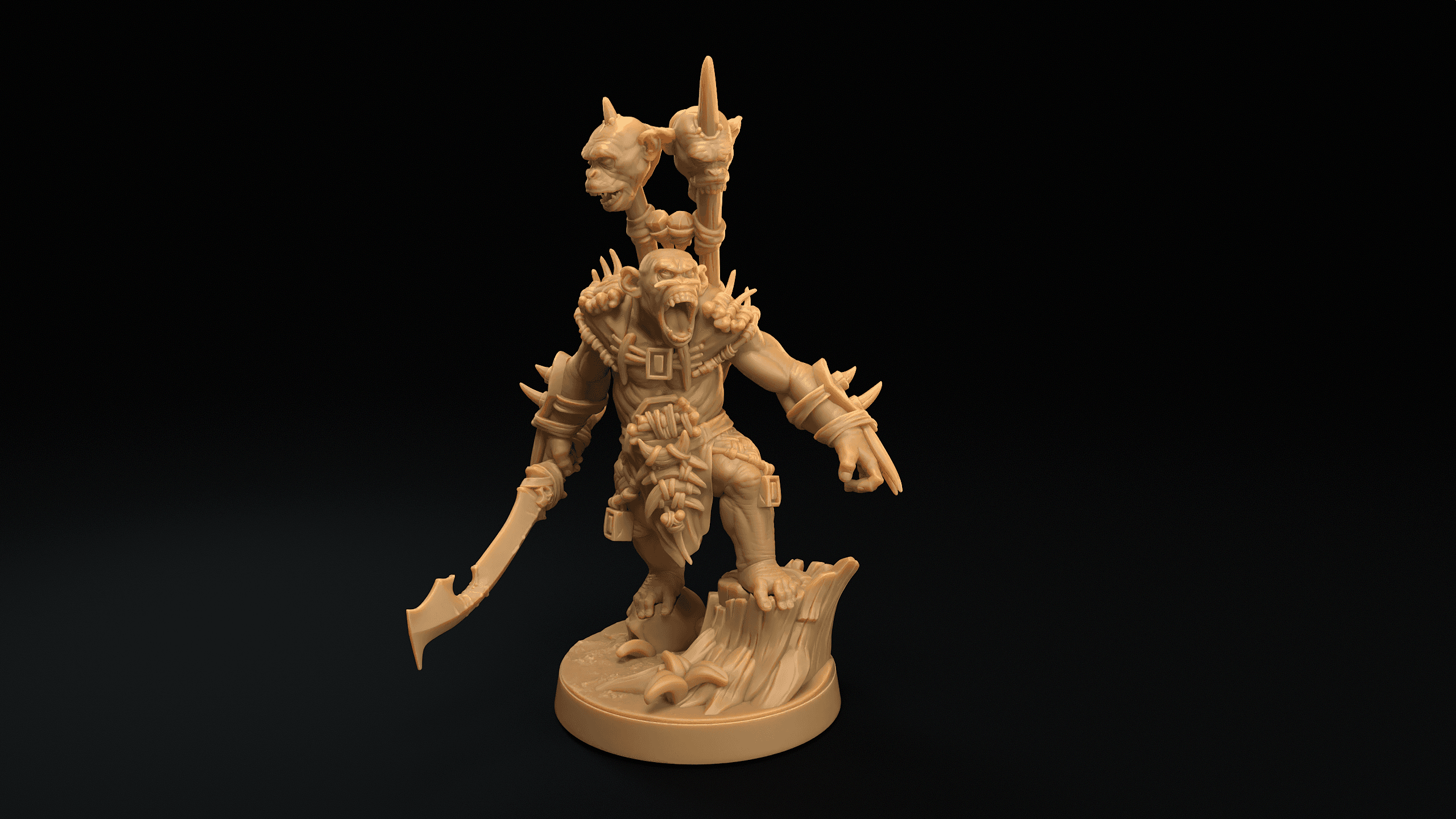 Bobokai Warlord 3d model