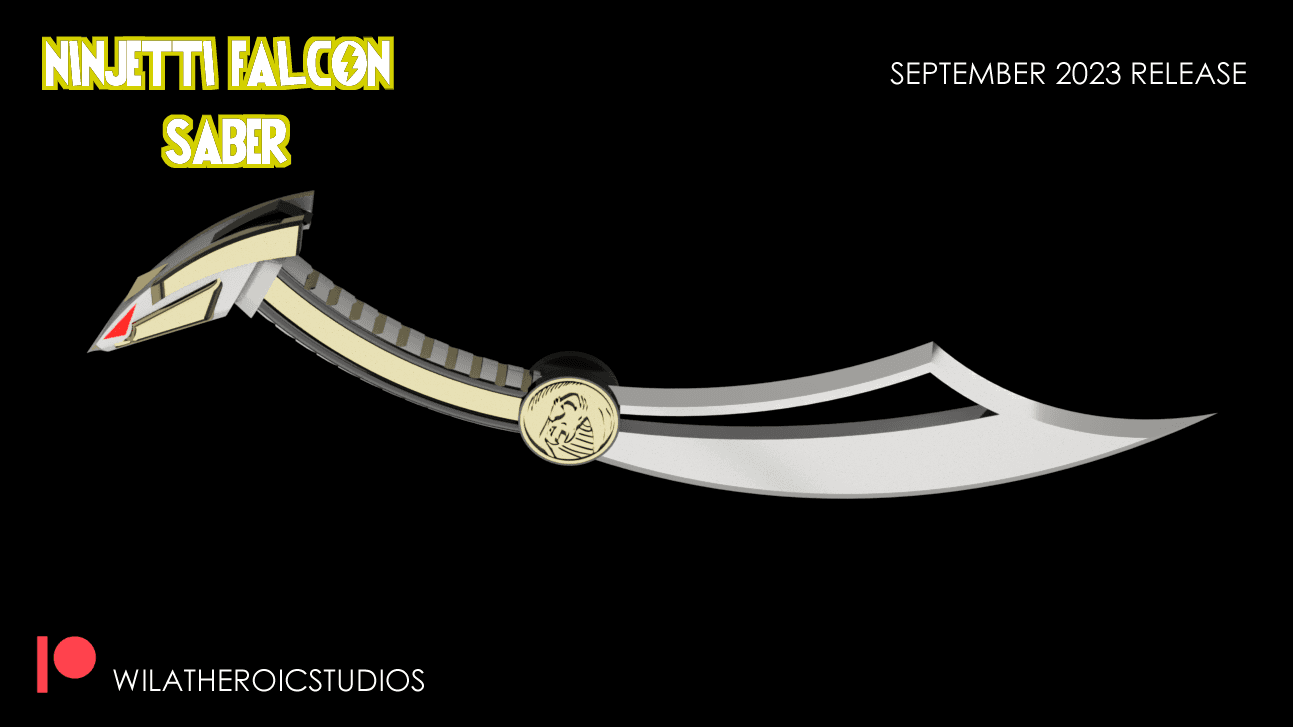 Ninjetti Falcocn Saber  3d model