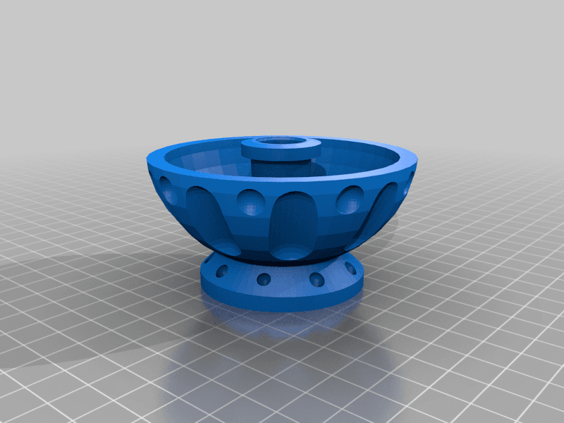 14mm bowl herb catcher 3d model