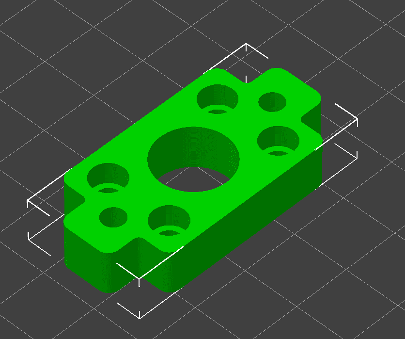 Sherpa micro to Anycubic Mega 3d model