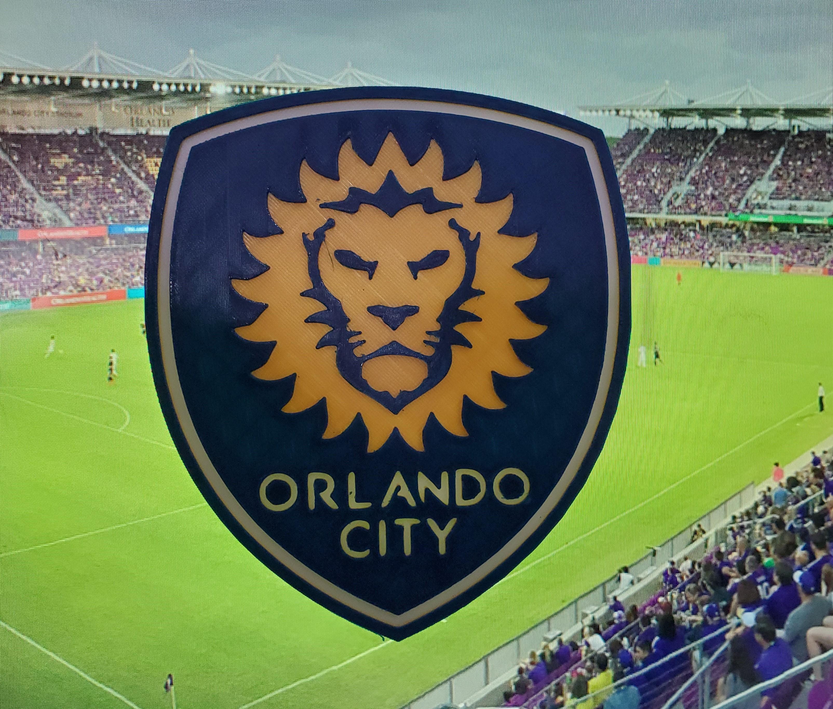 CS Orlando City SC coaster or plaque 3d model