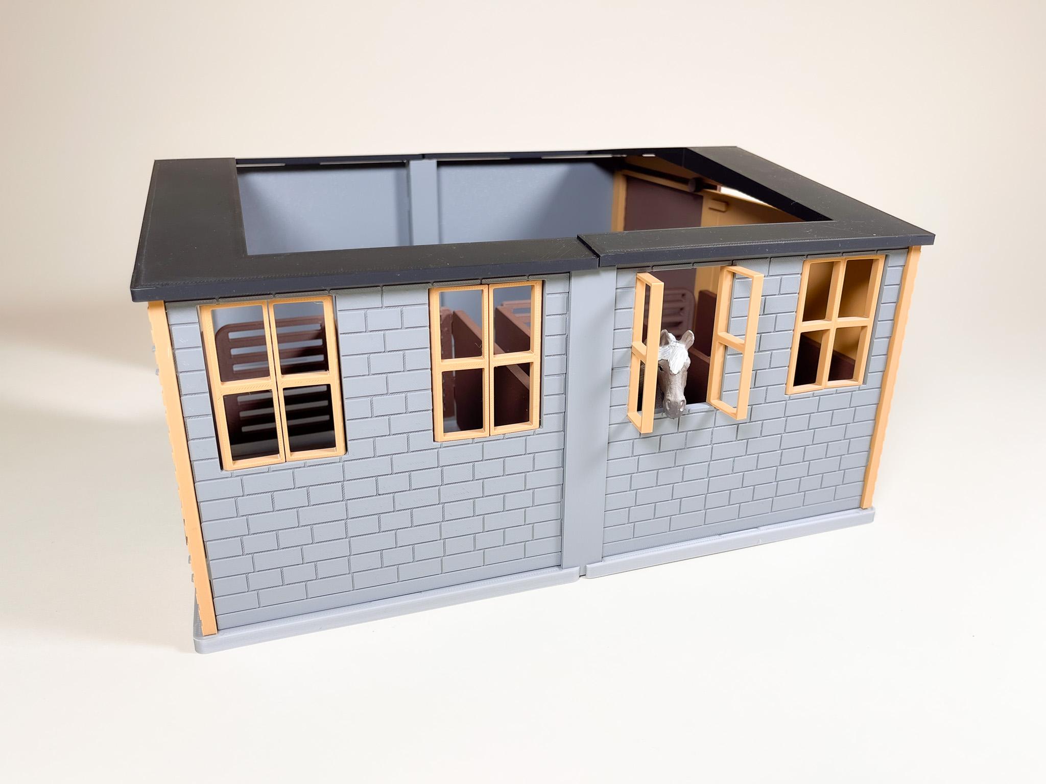 Stables for Horses 3d model