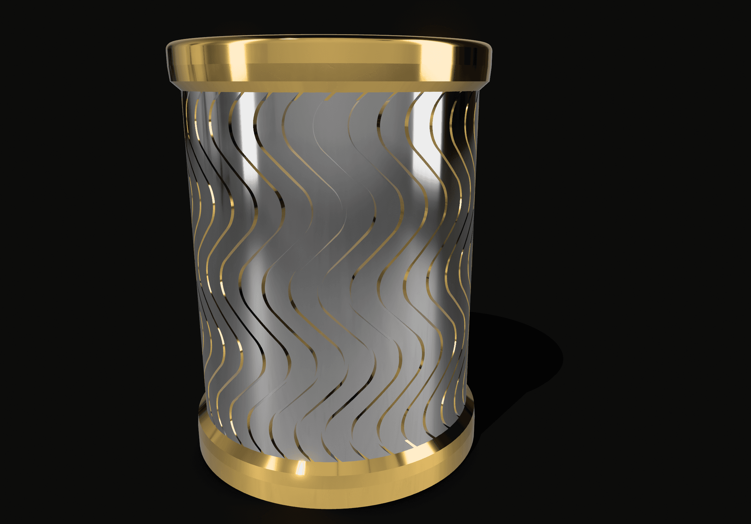 ripple Coozie.stl 3d model