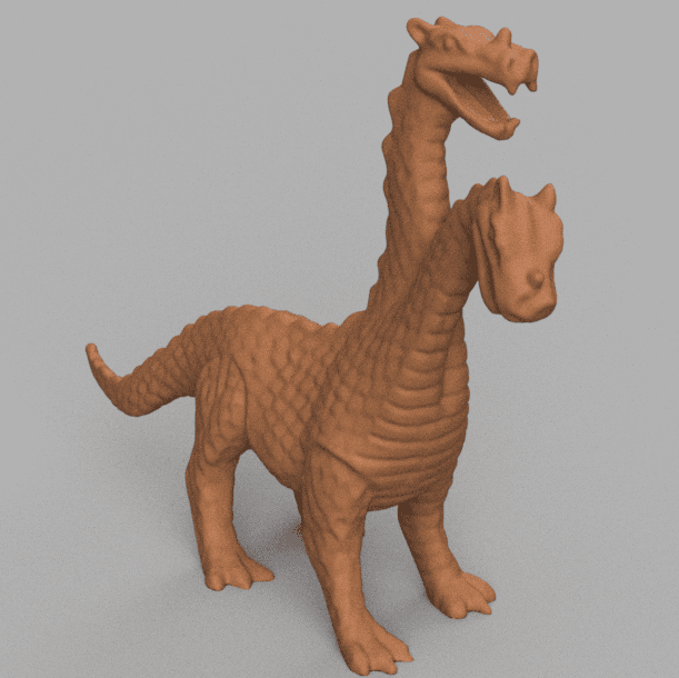 Dragon 2 head 3d model