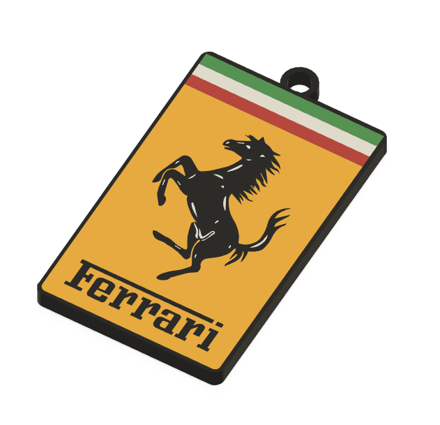 Keychain: Ferrari I 3d model