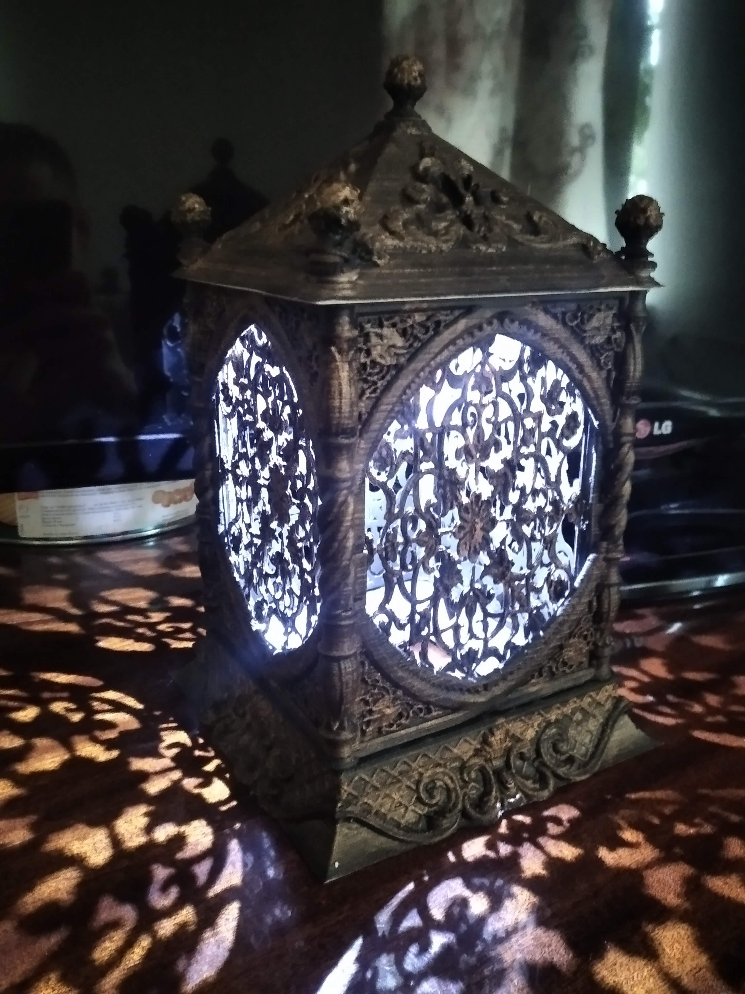 DECORATIVE LANTERN, LAMP 3D MODEL 3d model