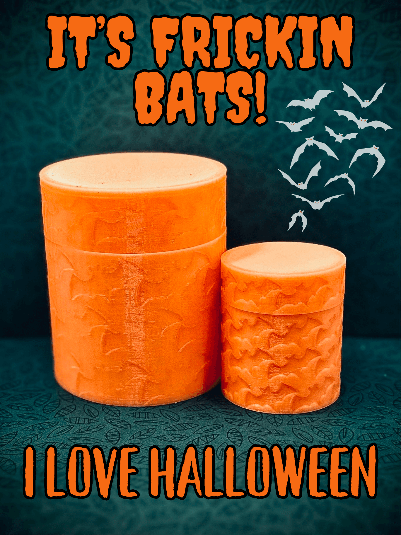 Bat Stash Jars 3d model