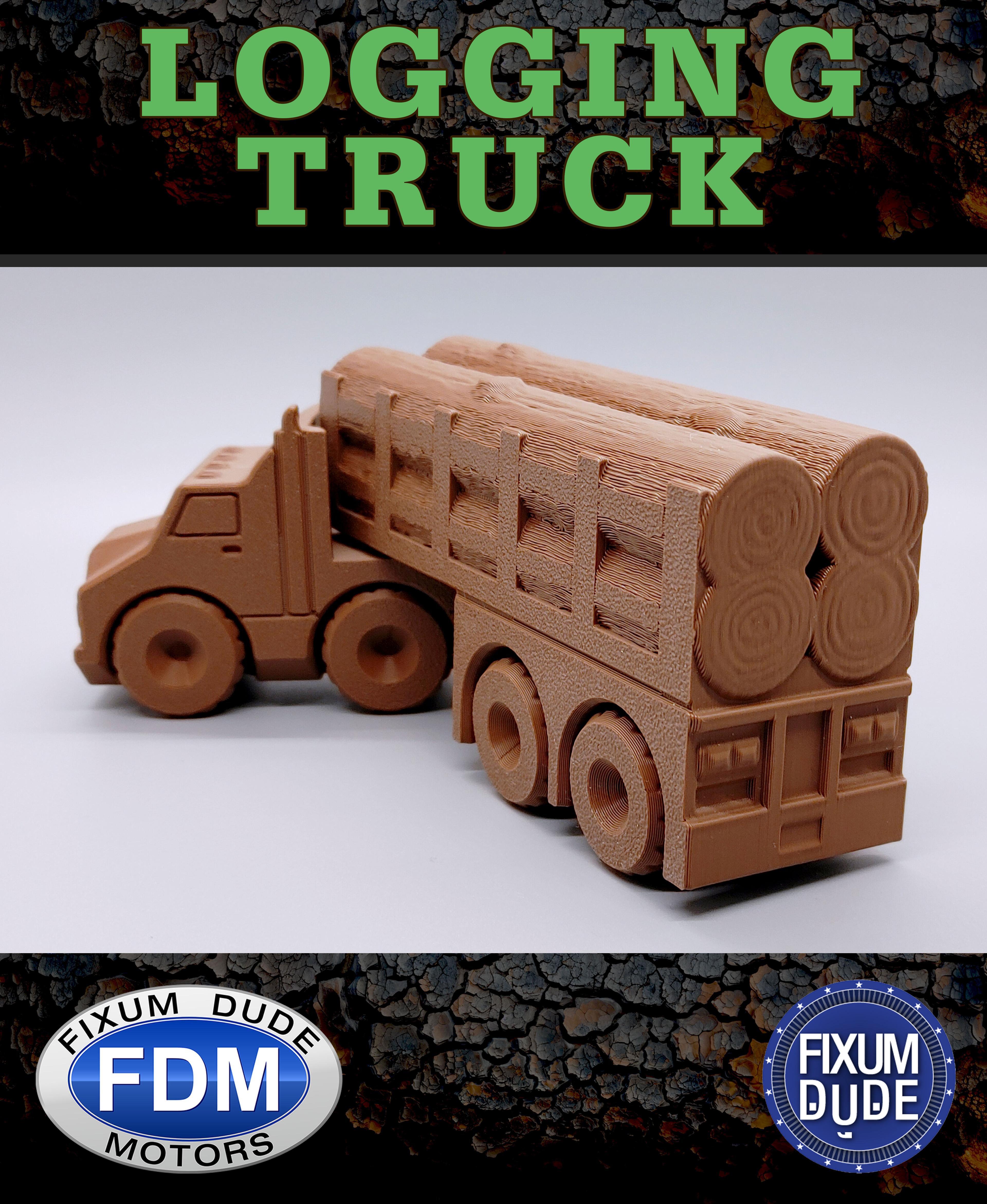 Fixum Dude Motors PIP Logging Truck 3d model