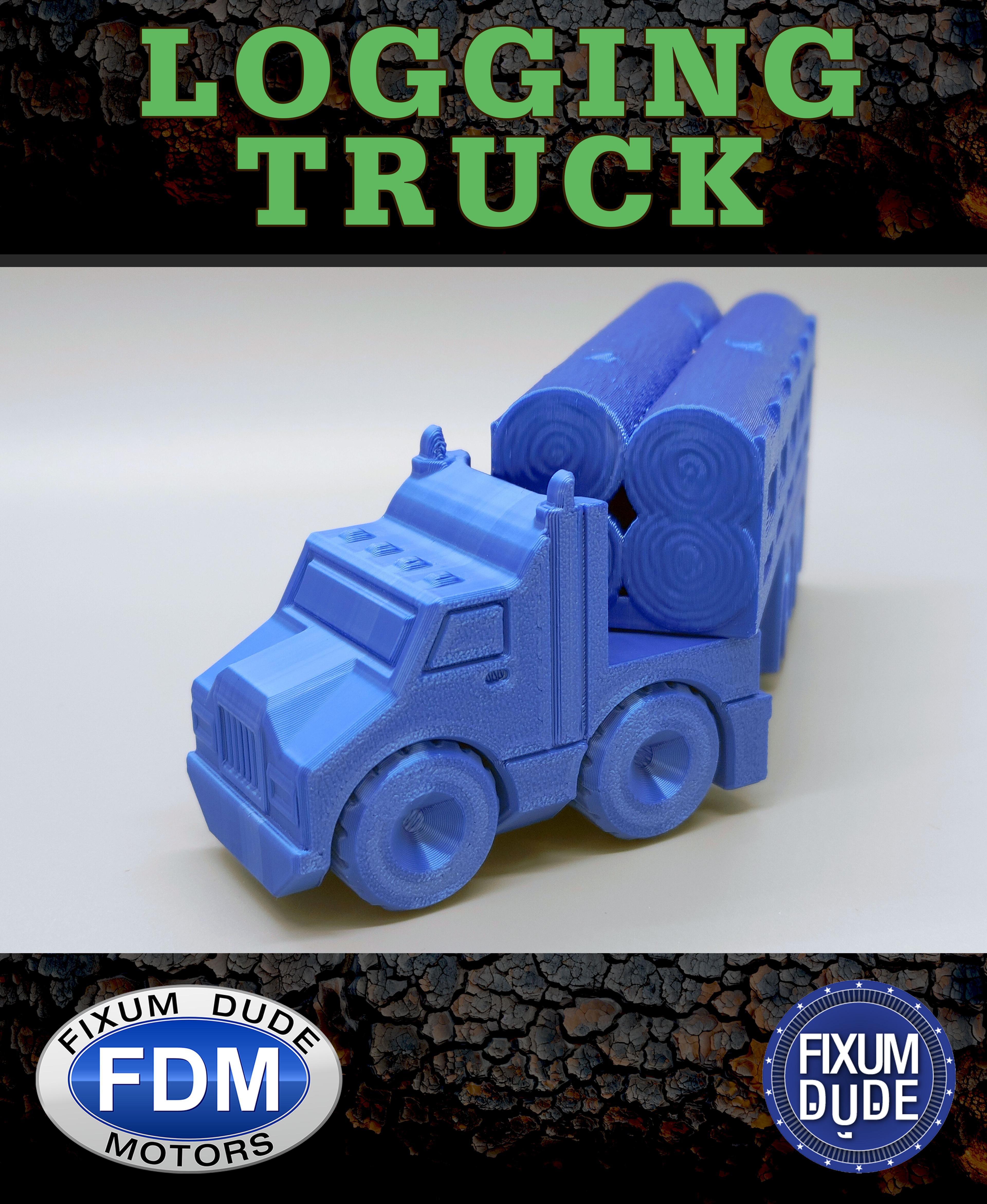 Fixum Dude Motors PIP Logging Truck 3d model