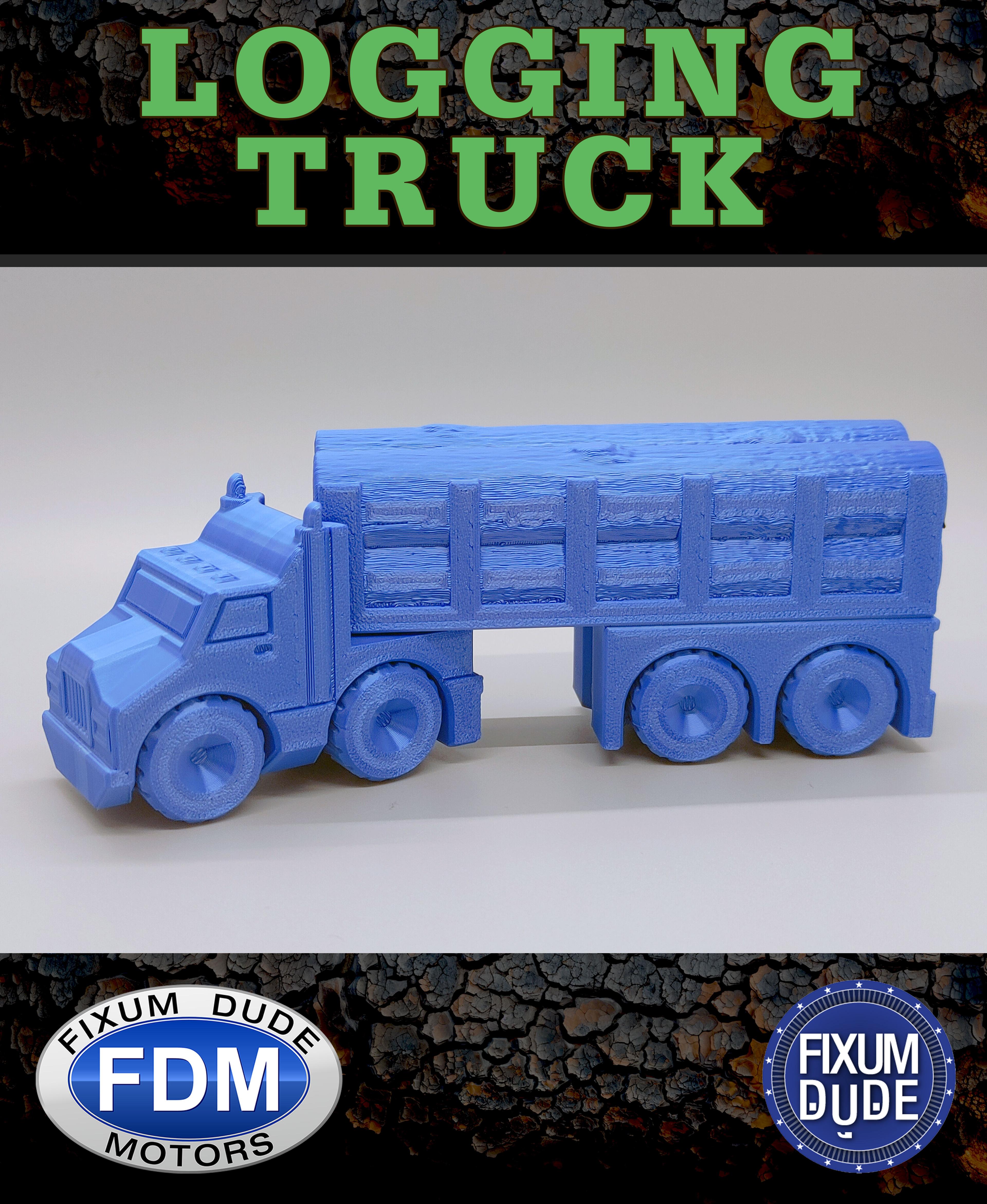 Fixum Dude Motors PIP Logging Truck 3d model