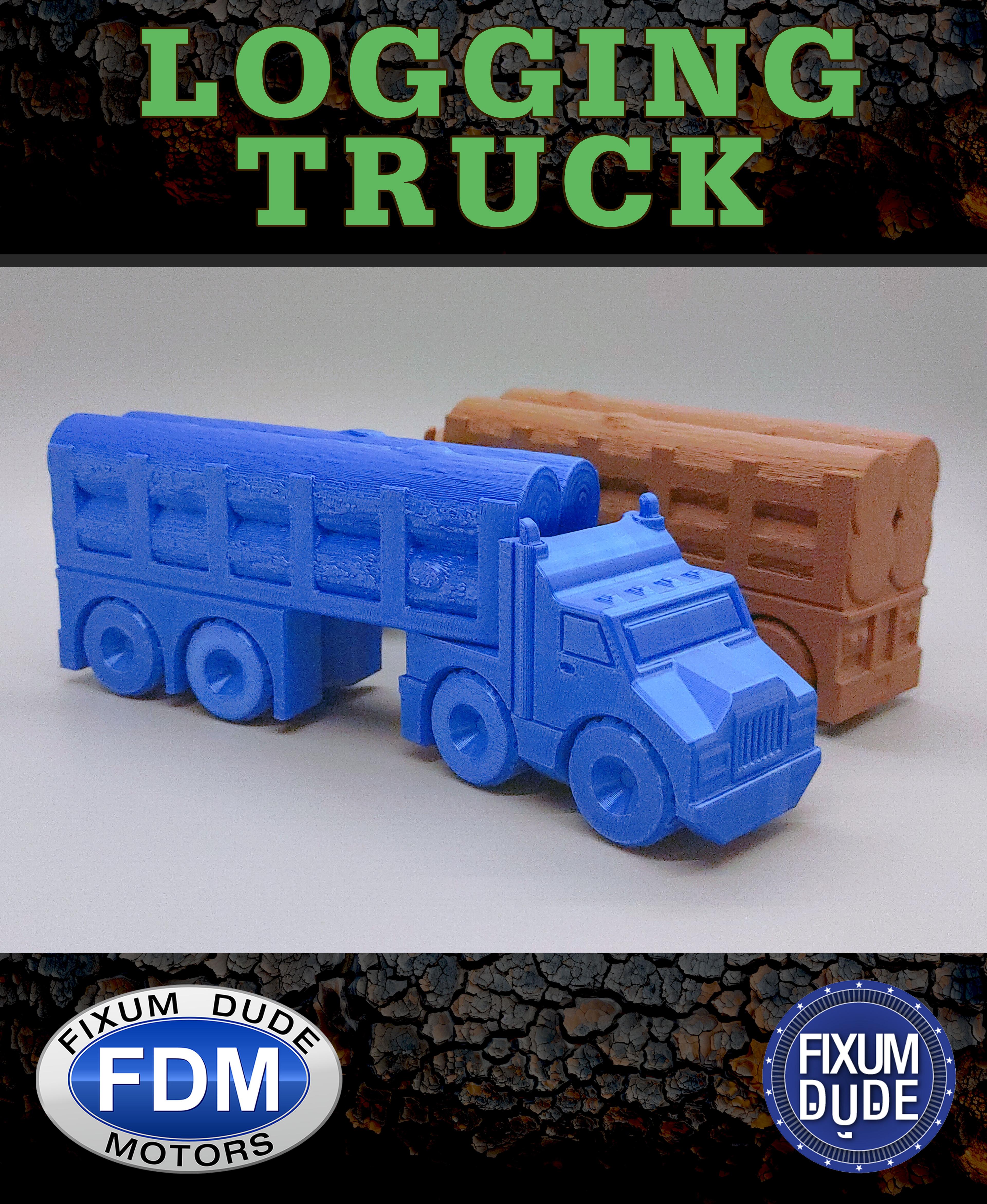 Fixum Dude Motors PIP Logging Truck 3d model