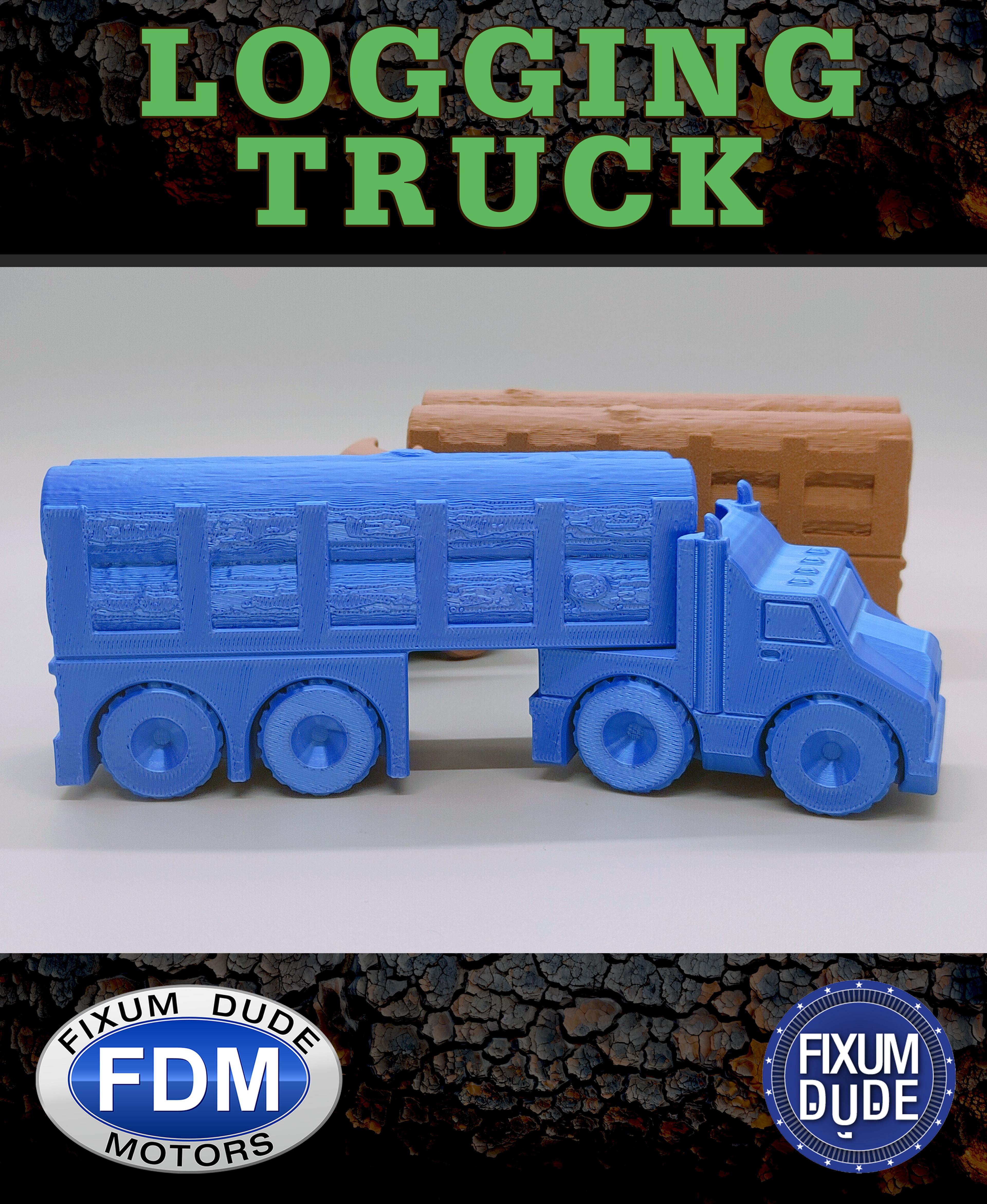 Fixum Dude Motors PIP Logging Truck 3d model