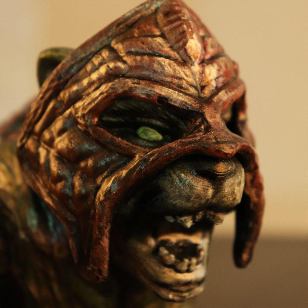Battlecat (Bust Figure) from Masters of the Universe 3d model