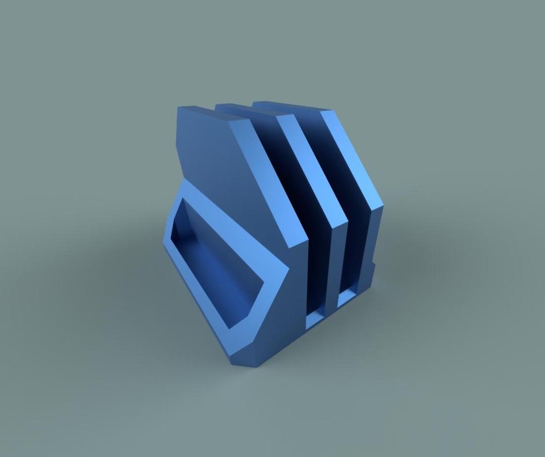 Double Laptop Dock 3d model