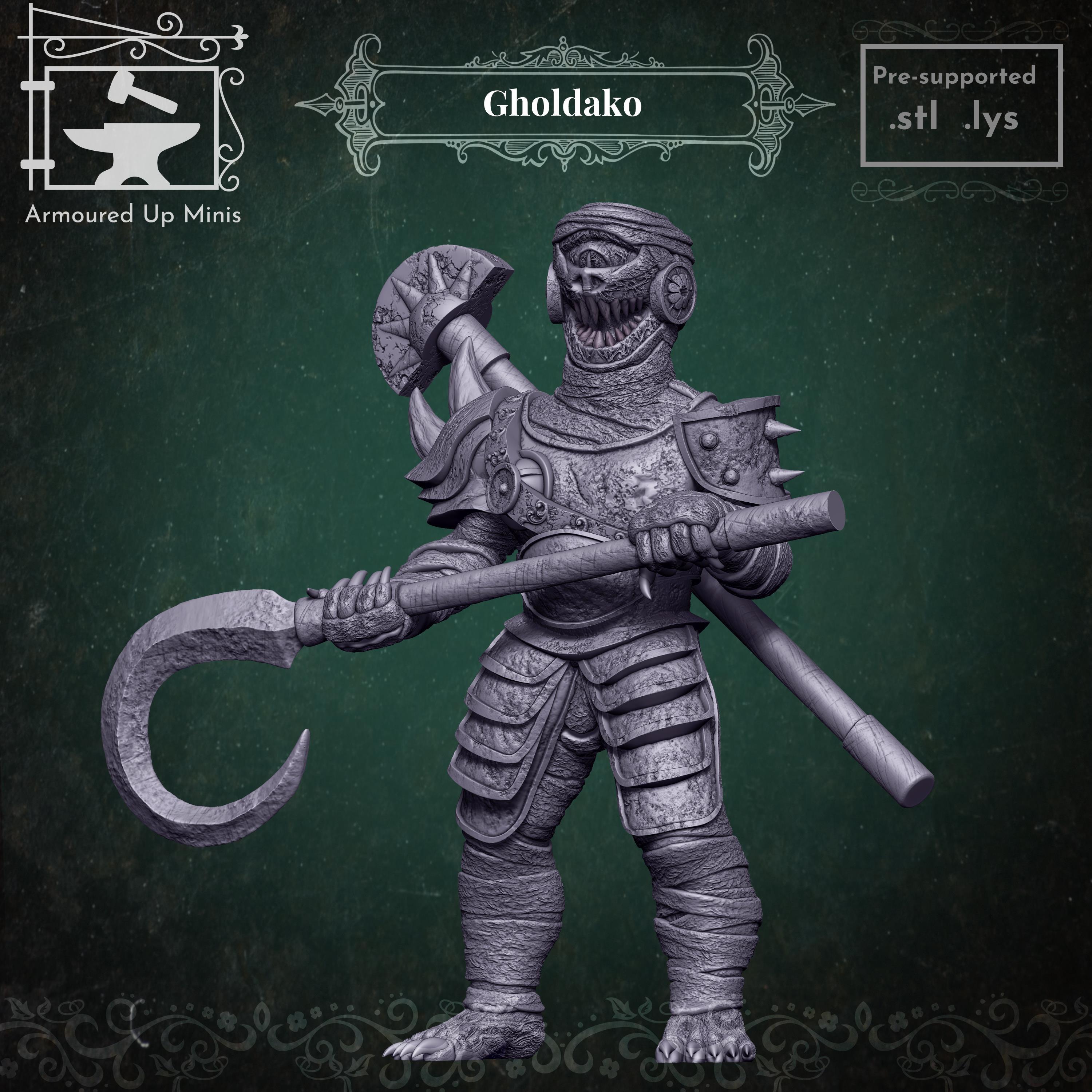 Gholdako 3d model