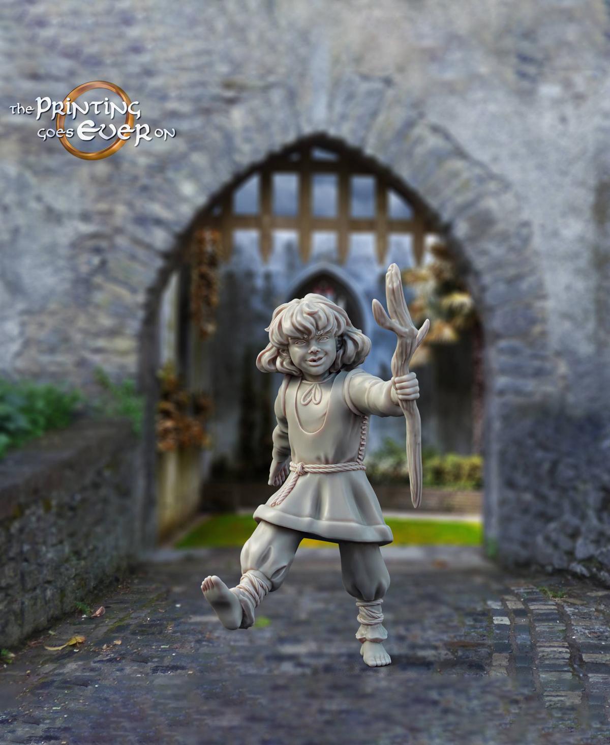 Children - Townsfolk Collection 3d model