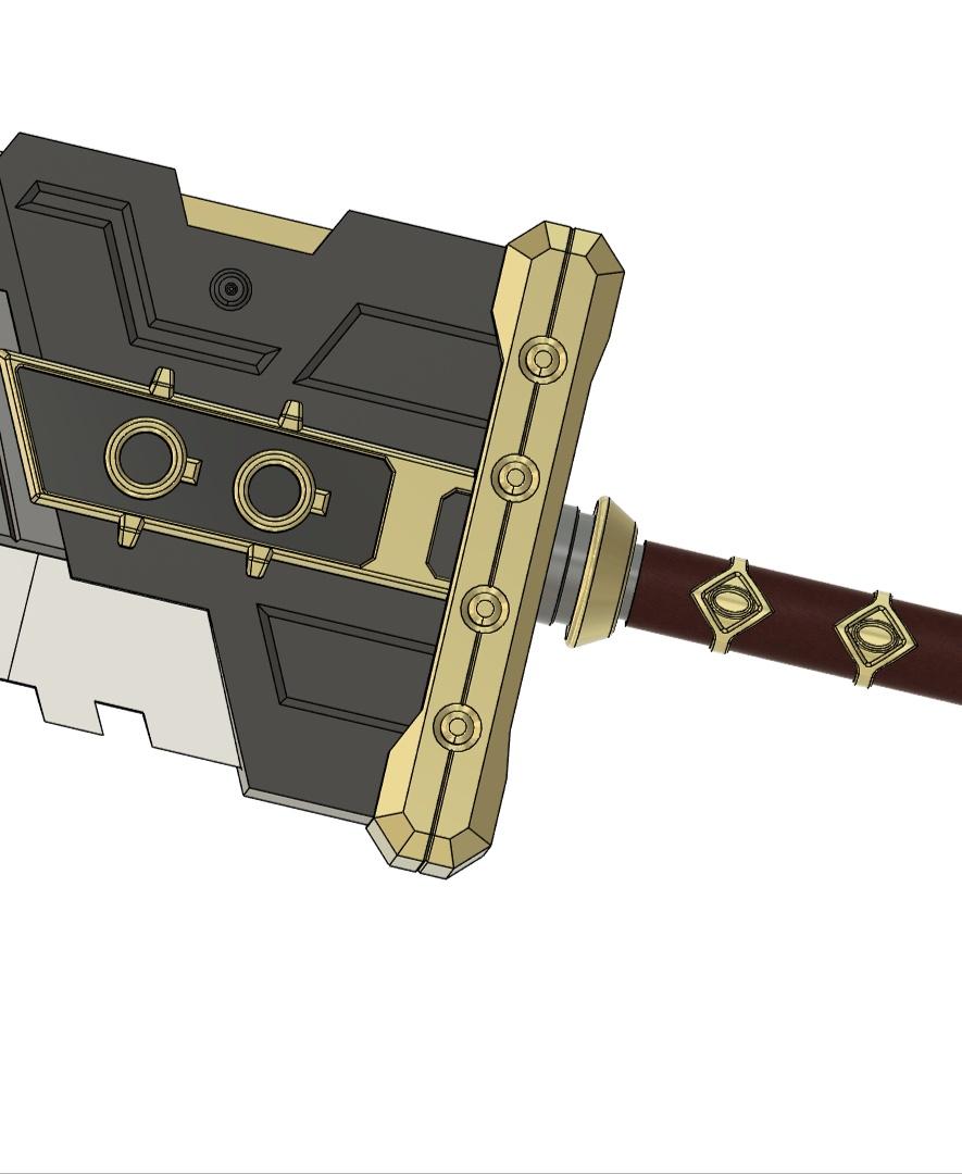 Buster Sword Apex Legends x Final Fantasy 3d model