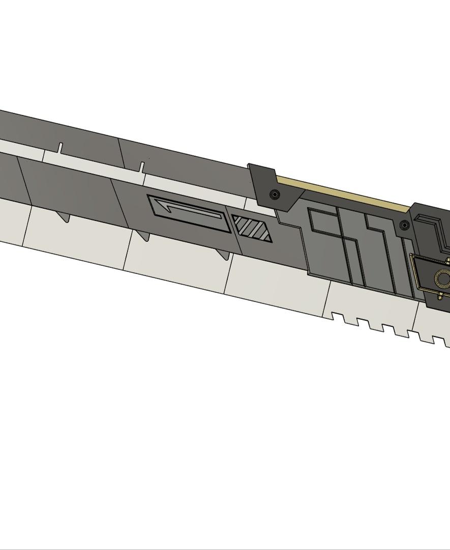 Buster Sword Apex Legends x Final Fantasy 3d model