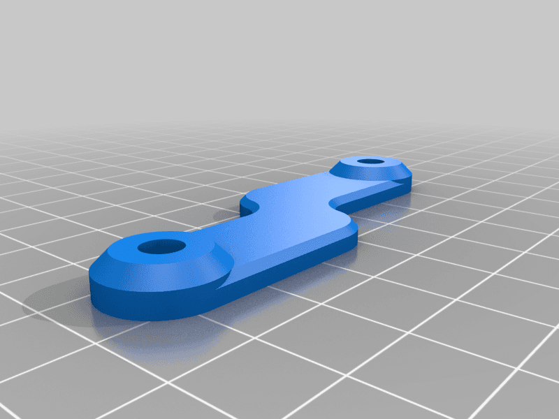 Minimalist Key Organizer 3d model