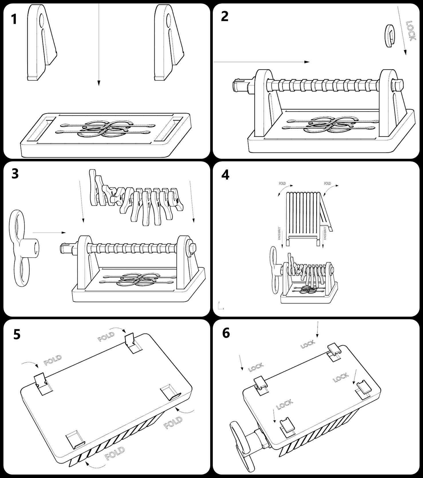 KINETIC WAVE SIMULATOR AUTOMATA 3d model